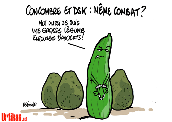 Concombre et DSK : Même combat ?