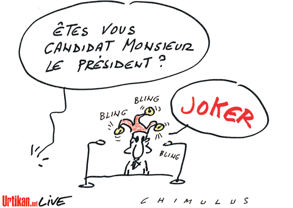 Sarkozy n'a pas déclaré sa candidature