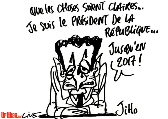 Sarkozy « J’ai la responsabilité du pays pour 5 ans »