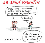 Sarkozy et la Saint Valentin : Les histoires d'amour finissent mal