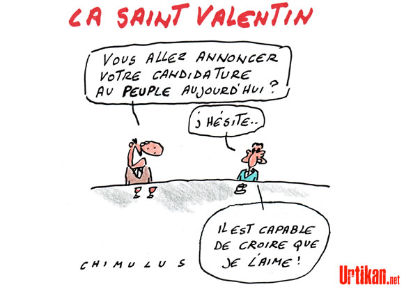 Sarkozy et la Saint Valentin : Les histoires d'amour finissent mal