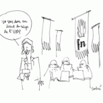 Les médias sur le front