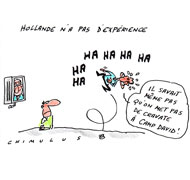 Camp David: Hollande seul en cravate