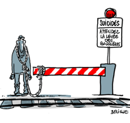 Série de suicides sur les voies de la SNCF