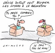 Cécile Duflot annonce un décret pour bloquer les loyers à la relocation