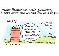 Valérie Trierweiler persiste et signe