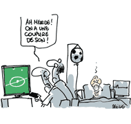 Thierry Roland a rendu l'antenne