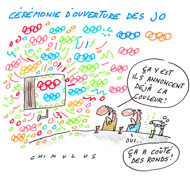 JO : cérémonie d’ouverture ce soir