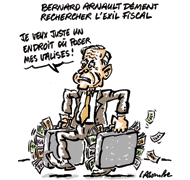 Arnault et la polémique de l'exil fiscal