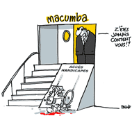 Handicap: un rapport reconnaît que l'accessibilité ne sera pas pour 2015