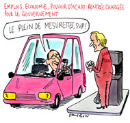 François Hollande et les manoeuvres réduites