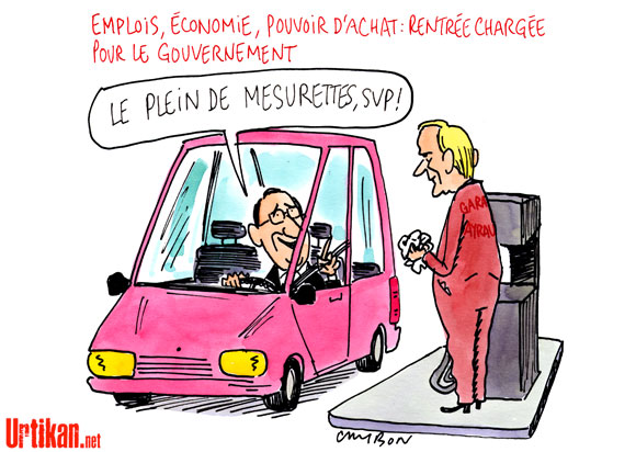 François Hollande et les manoeuvres réduites