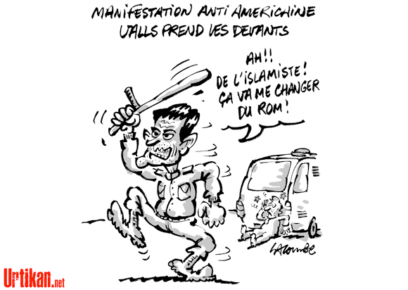Caricatures et film islamophobe: Valls contre toute manifestation