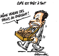 Un pain au chocolat blanc pour Jean-François Copé