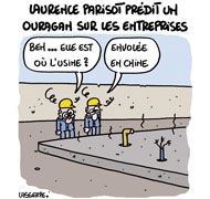 Alarmiste et offensive, Parisot présente comme jamais dans les médias