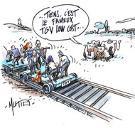 Lancement des TGV low cost dès avril 2013