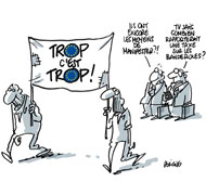 Manifestations clairsemées contre l'austérité en France