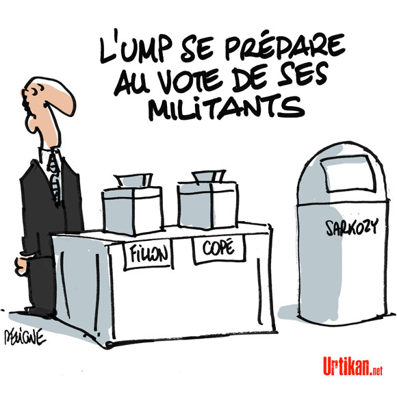 Présidence de l'UMP : Copé et Fillon se tiennent par les urnes !