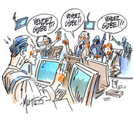 le Vendée globe, la course préférée des traders.