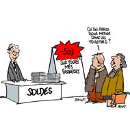 Les soldes n'engagent que ceux qui les attendent