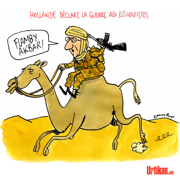 Mali : Hollande chef de guerre