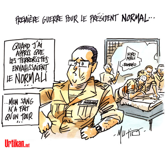 Hollande au Mali : la mission française va durer «encore quelques semaines»