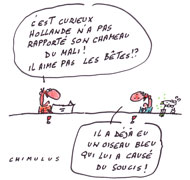 Hollande se rendra-t-il au travail en chameau ?