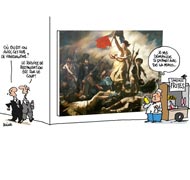 Le Louvre-Lens rassurant, la Liberté guidant le peuple a été restauré