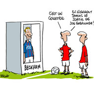 PSG : Paris à Sochaux sans David Beckham