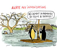 Après la neige, attention aux inondations en Normandie