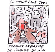 Christine Boutin et les lacrymos : l'image qui indigne les anti-mariage gay et amuse les pro