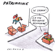 Déclarations de patrimoine : les politiques jouent-ils la transparence ? - Dessin de Chimulus