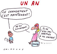 L’an 1 de Hollande - Dessin de Chimulus