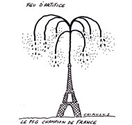 Le Pari(s) gagné du Qatar - Dessin de Chimulus