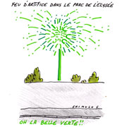 Delphine Batho limogée du gouvernement - Dessin de Chimulus