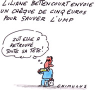 Sarkothon : "Je vous demande de m'aider" - Dessin de Chimulus