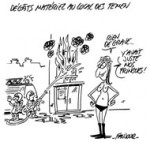 Les locaux des Femen à Paris ont brûlé - Dessin de Faujour