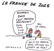 "La France en 2025": l'opposition raille la rentrée gouvernementale - Dessin du jour de Chimulus