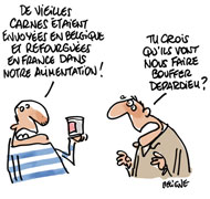 Découverte d'un trafic de viande de cheval dangereuse pour la santé