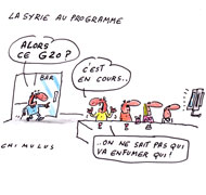 Dessin du Jour de Chimulus - G20 : Suspens au sommet