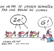 Dessin du Jour de Chimulus - G20 : Grandeur et décadence