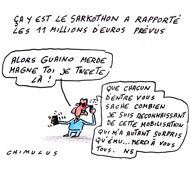 Nicolas Sarkozy : Telle est ma quête - Dessin du Jour de Chimulus