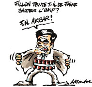 Courage, Fillon ! - Dessin de Lacombe