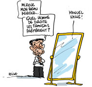 Nicolas Sarkozy teste sa popularité à Nice et Cannes - Dessin du Jour de Deligne