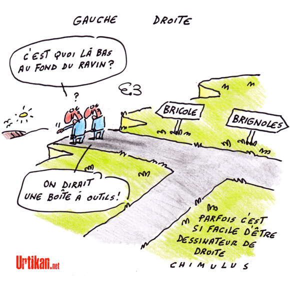 À Brignoles, un duel FN-UMP au second tour - Dessin du jour de Chimulus 