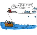 Près de la moitié des Français approuvent l'exil fiscal - Dessin de Cambon