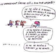 Décalage horaire - Dessin de Chimulus