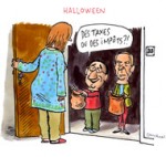 Le 31 octobre, c’est " Halloween " - Dessin de Cambon