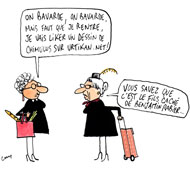 Les vieilles dames "like" Urtikan.net - Dessin de Cambon