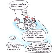 Hommage à Georges Lautner - Dessin de Chimulus